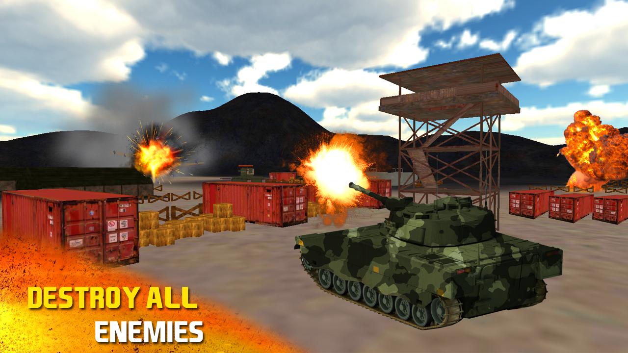 Modern City Tank Attack 3D