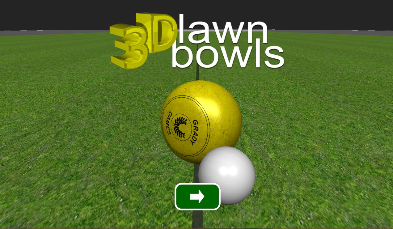 3D Lawn Bowls