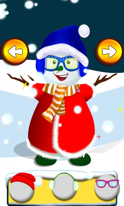 Snowman Dress Up Salon -Winter