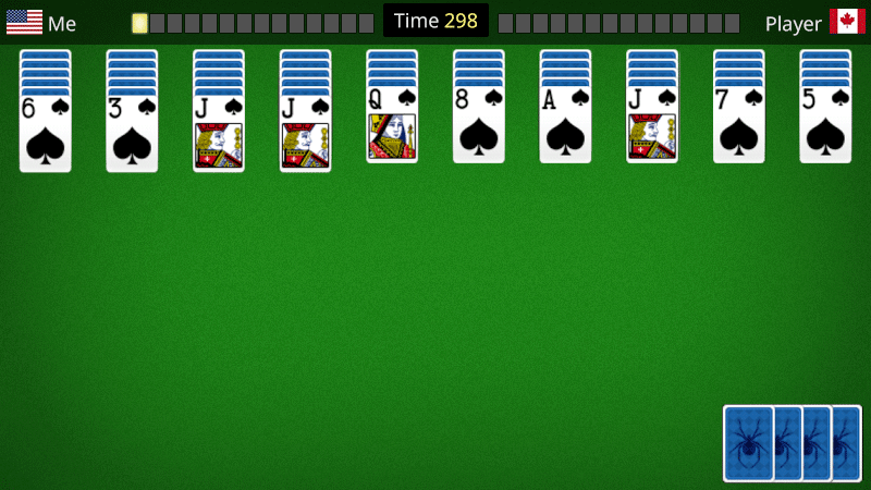 Spider Solitaire King