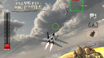 F18 vs F16 Air Battle 3D