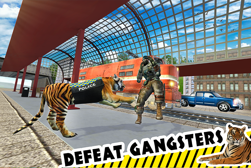 Police Tiger Game City Crime