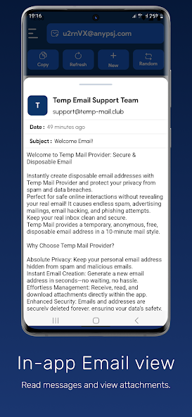 Temp Mail - Disposable Email