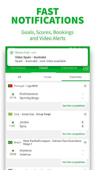 SKORES - Live Football Scores