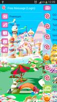 GO SMS Candy Land Theme