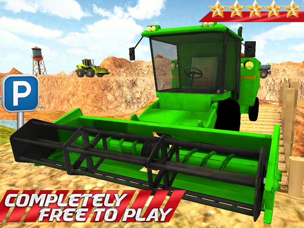 FARM HARVESTER PARKING FRENZY