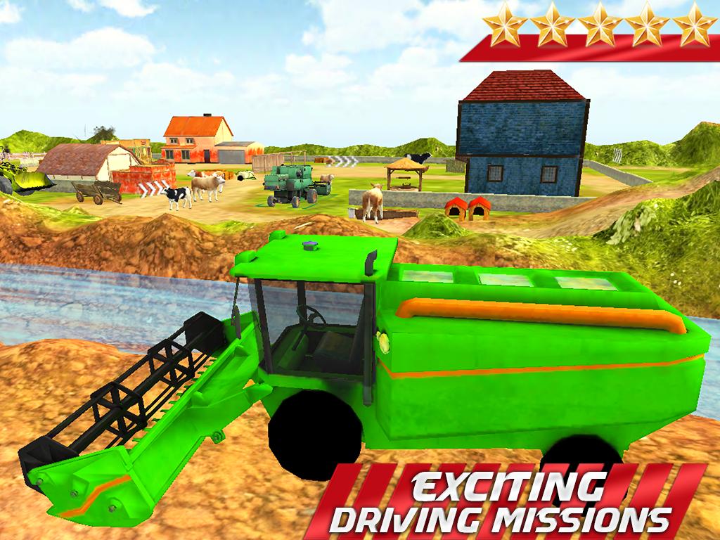 FARM HARVESTER PARKING FRENZY