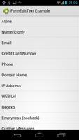 FormEditText Library Example
