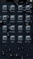 Water Drops C Launcher Theme