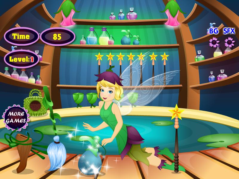 Fairy Flower Girls Games