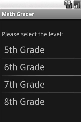 5~8th Grade Math Test Free