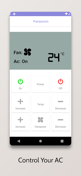 Remote For Panasonic AC