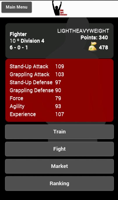 MMA Fight Simulator