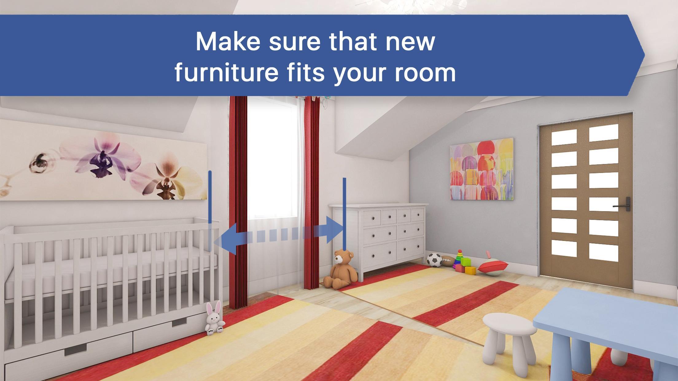 3D Baby & Kids Room for IKEA: Interior Design Plan