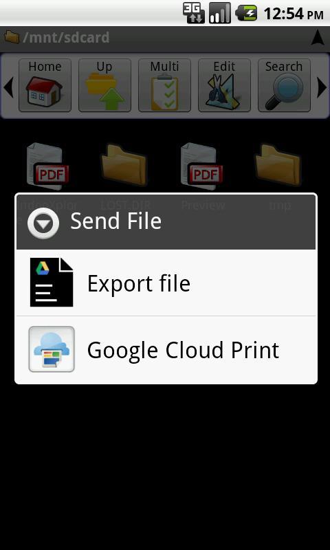 To Google Cloud Print