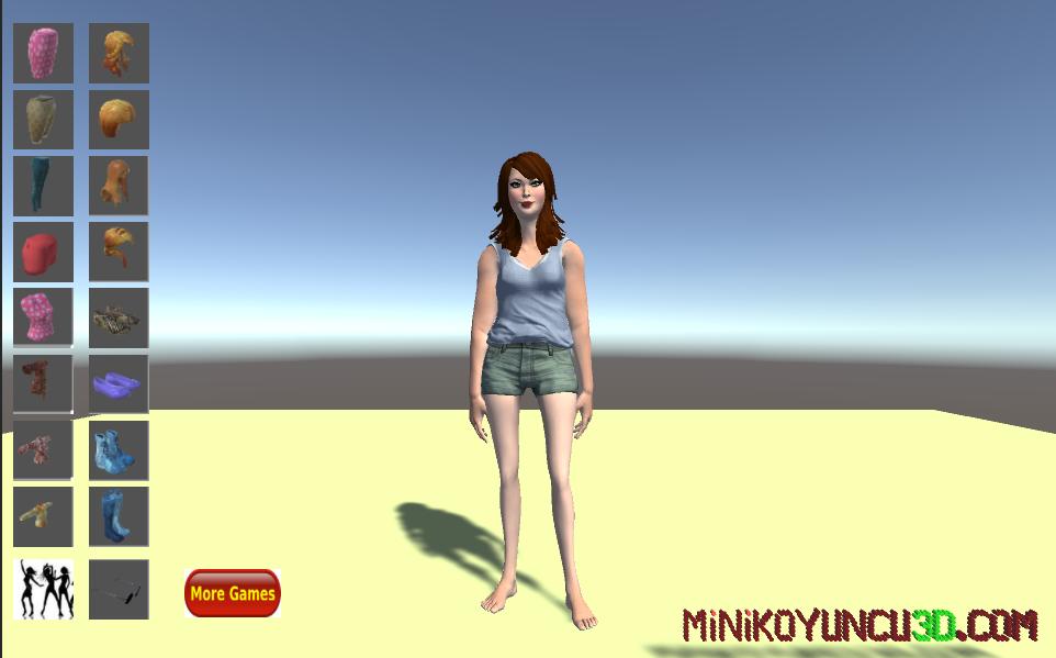 New 3D Dressup Girl Dancing