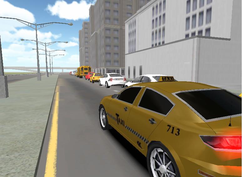 City Taxi Simulation