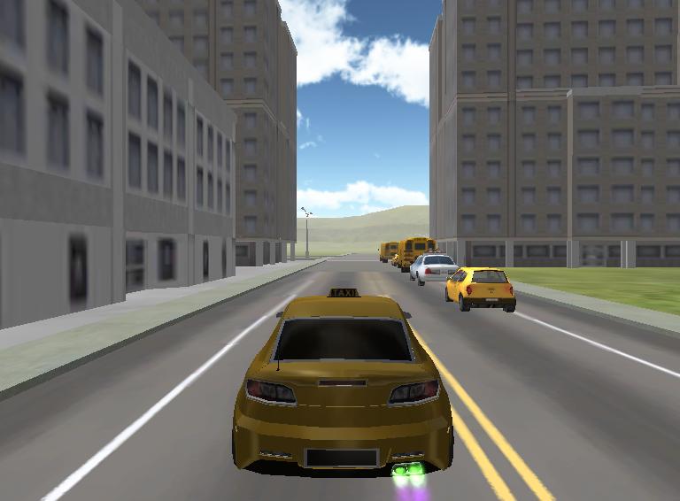 City Taxi Simulation