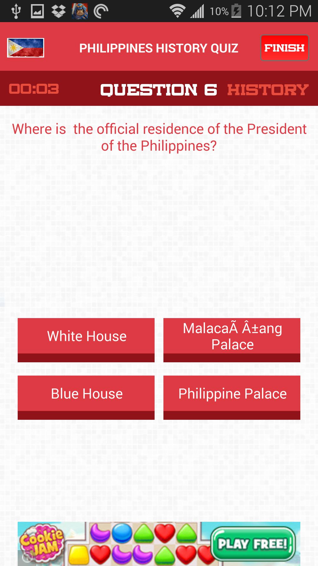 Philippines history quiz