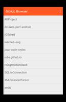 GitHub Browser