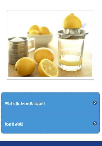 Lemon Detox Diet