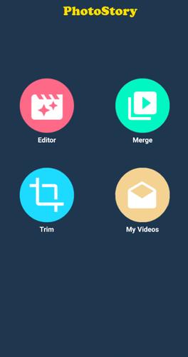 Video Editor : Photostory Slideshow Video Maker