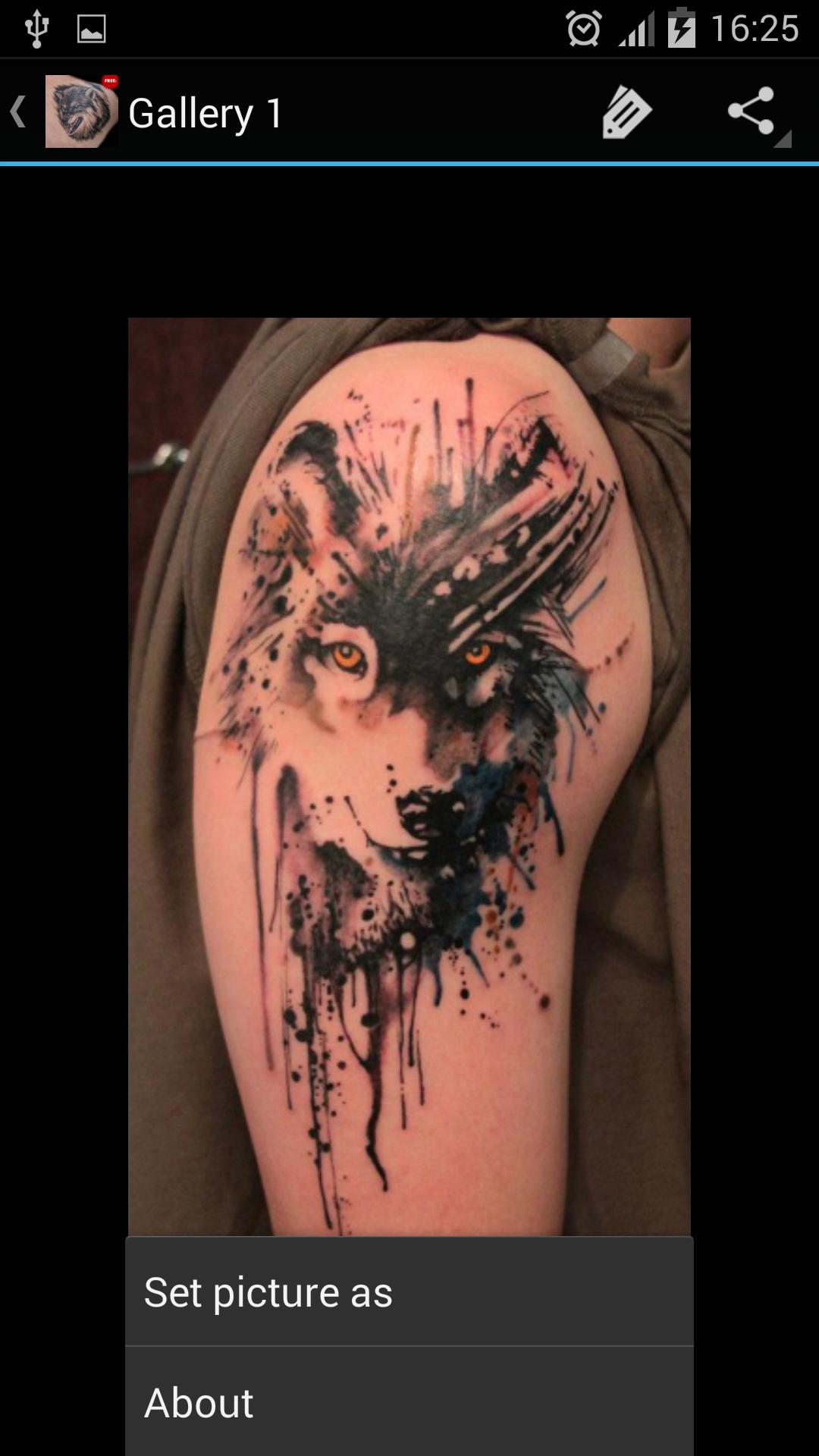 Wolf Tattoo