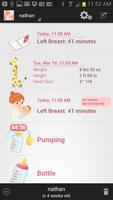 Breastfeeding Tracker Baby Log