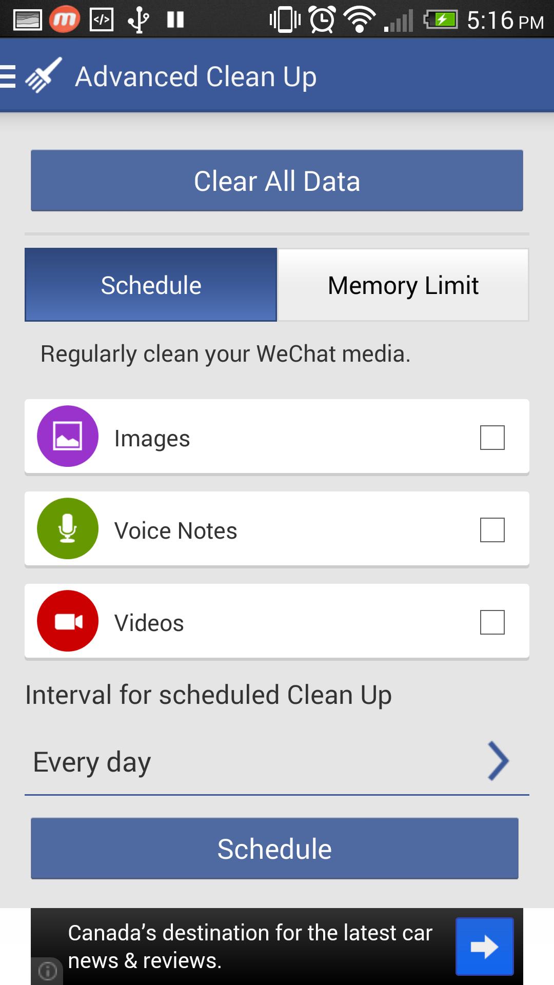 Cleaner for WeChat