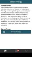 Speech Therapy