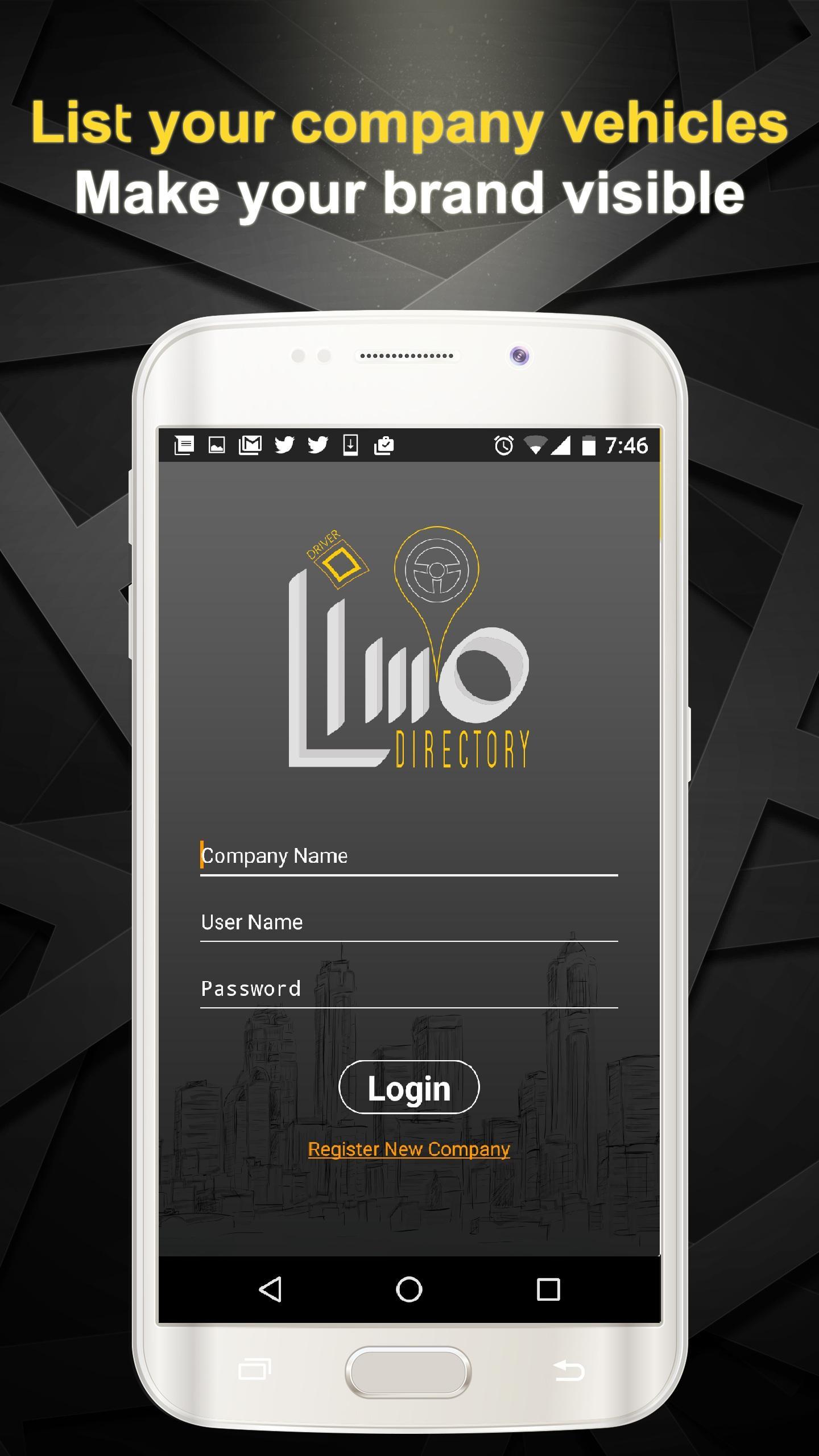 LIMO Directory Driver App