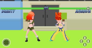 School Girls Fighting 3D