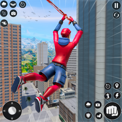 Spider Hero Game Rope Fighter