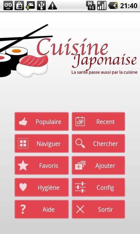 Cuisine japonaise