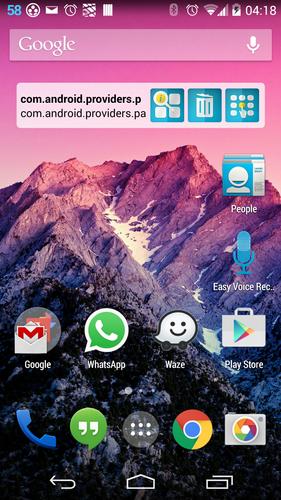 Uninstall Widget