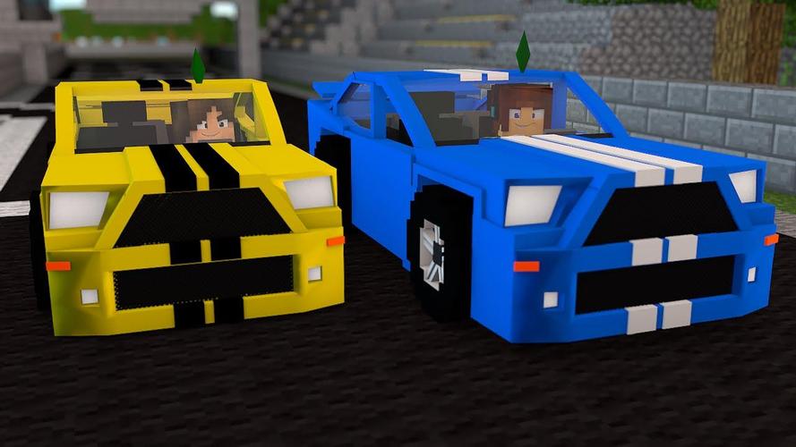 Vehicles Addon for Minecraft