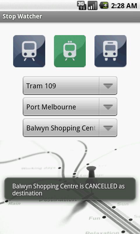 Melbourne Transport Alarm