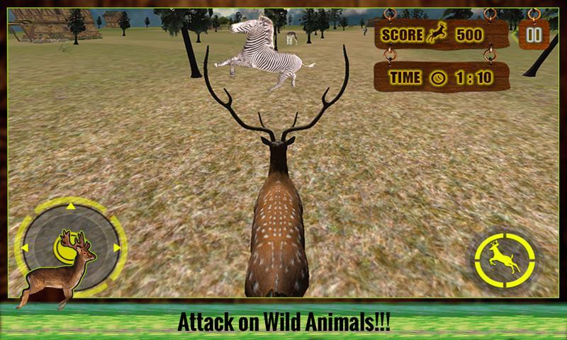 Angry Deer Attack & Revenge 3D