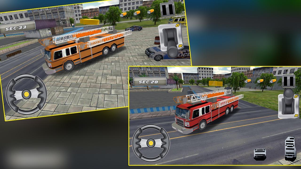 FIRE TRUCK EMERGENCY RESCUE