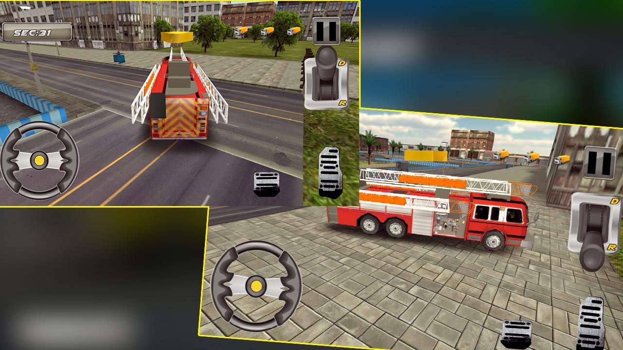 FIRE TRUCK EMERGENCY RESCUE