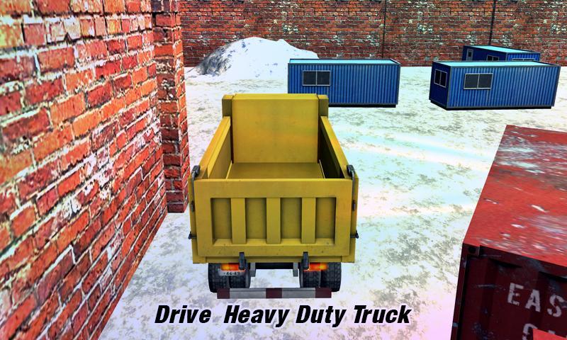 Excavator Snow Blower Truck 3D