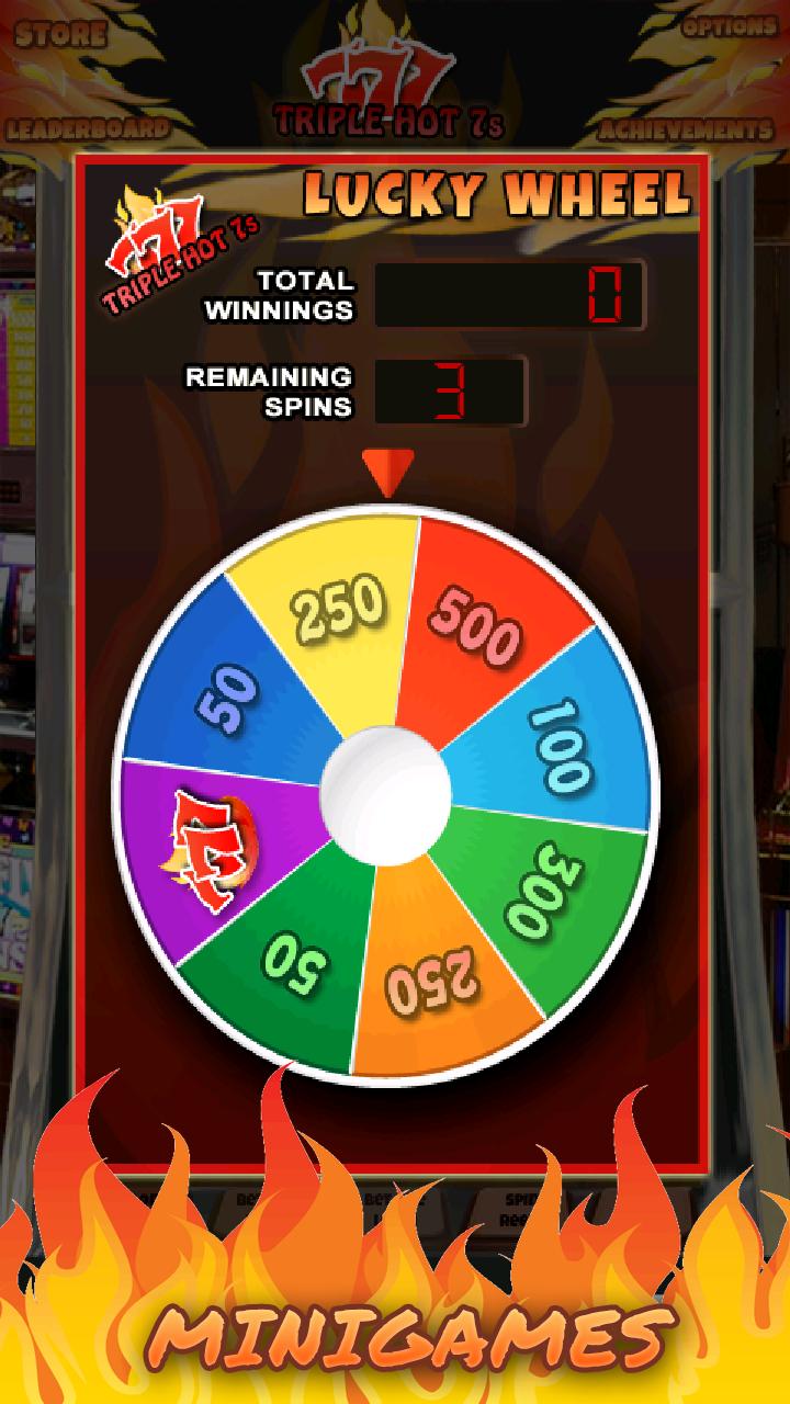 Triple Hot 7s Slot Machine