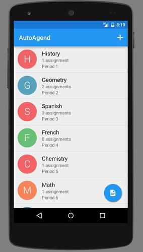 AutoAgend Student Planner