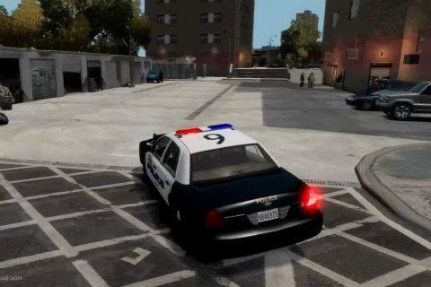 Police Car Crazy Speed