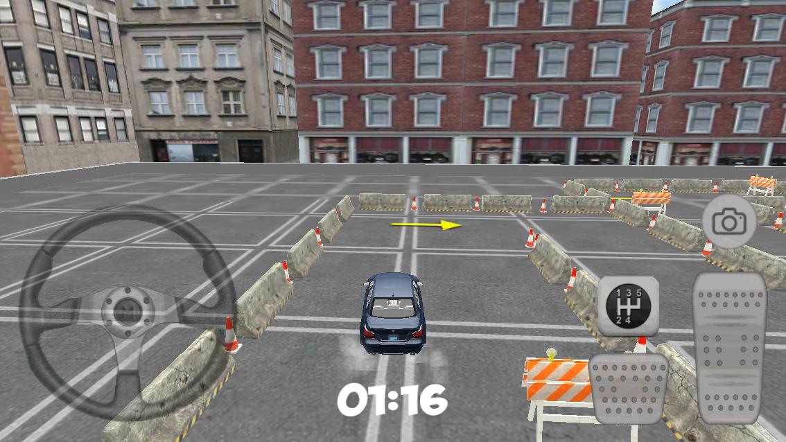 3D City Speed Car Parkin