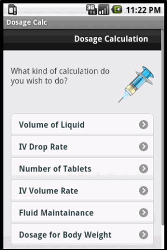 Dosage Calc