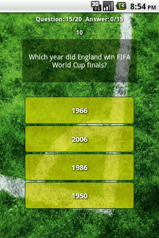 World Cup Quiz