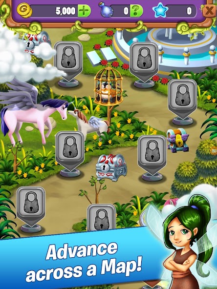 Hidden Mahjong Unicorn Garden