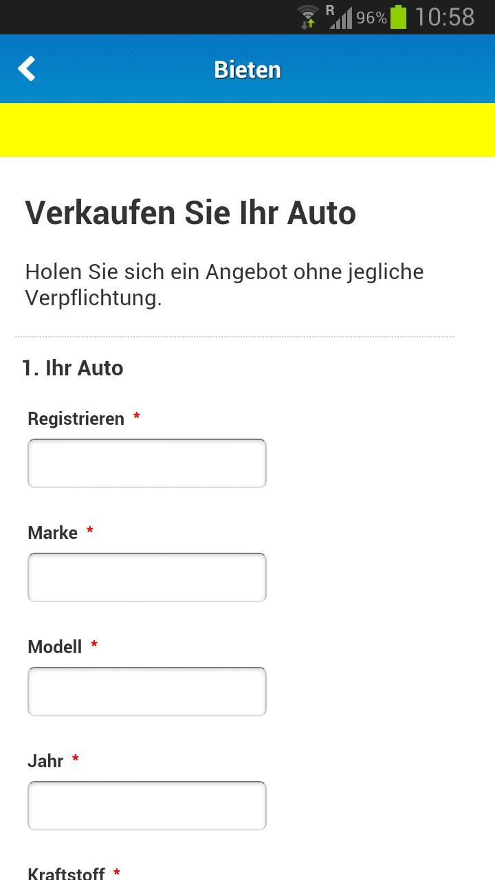 Auto verkaufen