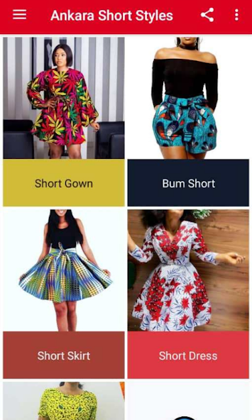 Ankara Short Styles